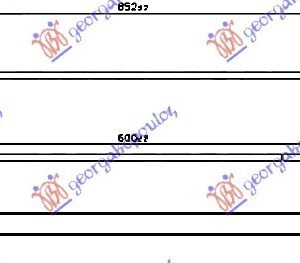 HLADNJAK MOTORA DODATNI 1.8 HIBRID BENZIN (600x76x22) - TOYOTA AURIS 2012-2015 (E18)