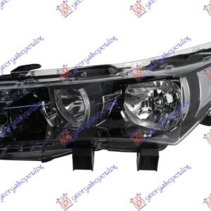 FAR ELEKTRICNI CRNI SA LED DNEVNIM SVETLOM (TYC) - TOYOTA COROLLA SDN 2013-2016 (E 18)