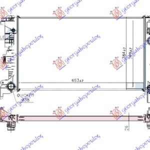 HLADNJAK MOTORA ZA SVE MODELE BENZIN/DIZEL (650x370x26) - VOLVO XC90 2014-2020 (256)