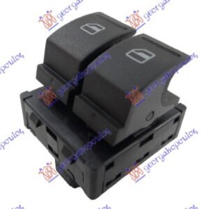 PREKIDAC U PREDNJIM VRATIMA (2 TASTERA) (8 PIN) - VW UP 2016-2019 (121/122/123/BL1/BL2/BL3)