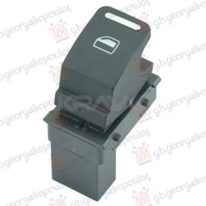 PREKIDAC U PREDNJIM (& ZADNJIM L=D) VRATIMA CRNI/HROM (3 PIN) - VW NEW BEETLE 2011-2016 (5C1/5C2)