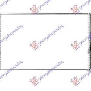 HLADNJAK INTERKULERA 2.0 DIESEL (620x400) (NISSENS) - VW AMAROK P/U 2010-2016 (S6/S7)