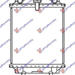 HLADNJAK MOTORA DODATNI 2.0 TSi BENZIN (215x190x26) (VALEO) - VW JETTA 2010-2014 (162/163/AV3/AV2)