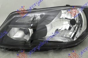FAR ELEKTRICNI (CRNI OKVIR) (H4) (SA MOTOROM) (TYC) - VW CADDY 2010-2015 (2KB/2KJ/2CB/2CJ)