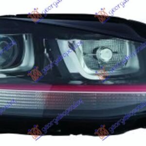 FAR Bi-XENON SA LED DNEVNIM SVETLOM (GTI) (TYC) - VW GOLF VII 2013-2016 (5G1)